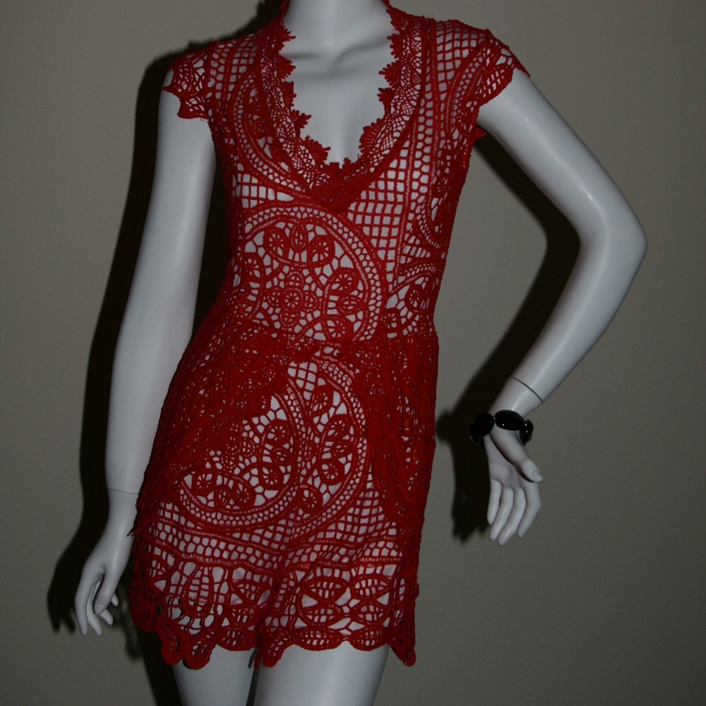 New Red Hot Romper